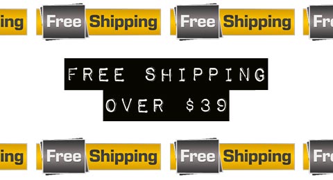 Free Shipping $39