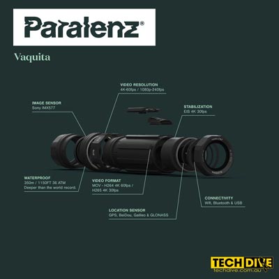 Vaquita Camera by Paralenz
