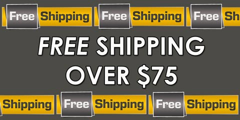 Free Shipping over $75